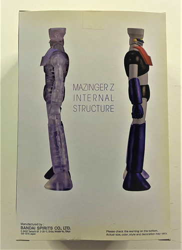 Banpresto Mazinger Z Internal Structure Anime Serie En Stock