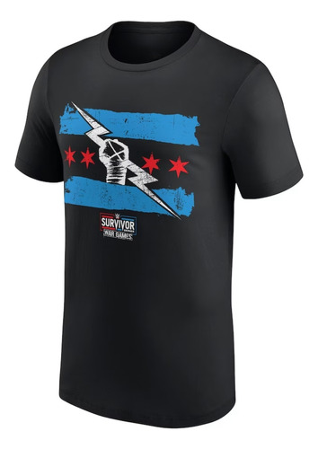 Polera Cm Punk Survivor Series Return Wwe