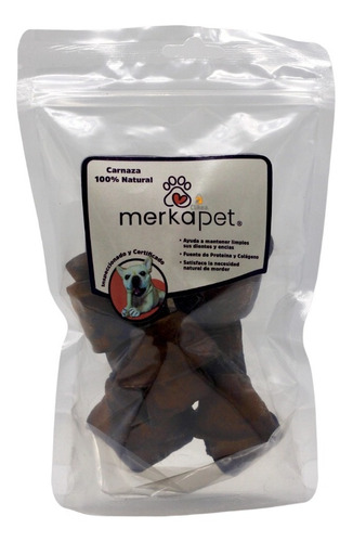 Merkapet Carnaza Natural Para Perro Hueso 3 Piezas