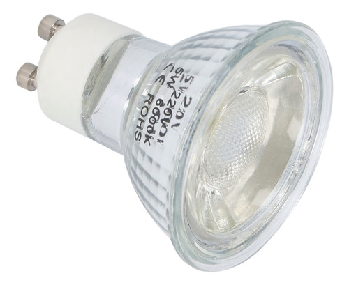 Bombilla Led Gu10 Cob De 5 W Con Brillo Ajustable, Punto Aju