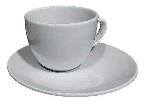 Taza De Te 180ml + Plato Te Tsuji Porcelana Linea 1900 X2 Pz