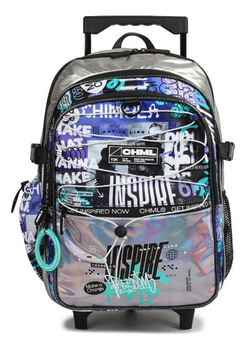 Mochila Inspire Freedom Carro Chimola Art Life 17 Pulgadas 