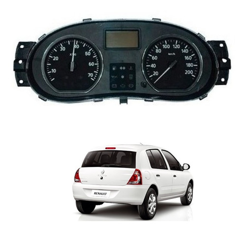 Painel Instrumentos Renault Clio 2011 Em Diante - 8200854457