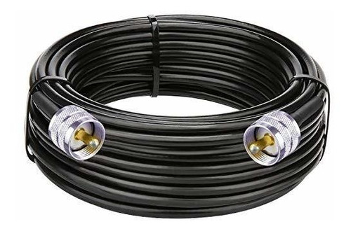 Cable Cb Rg58 Cable Coaxial Uhf Pl259 Cable 25ft Uhf Ma...