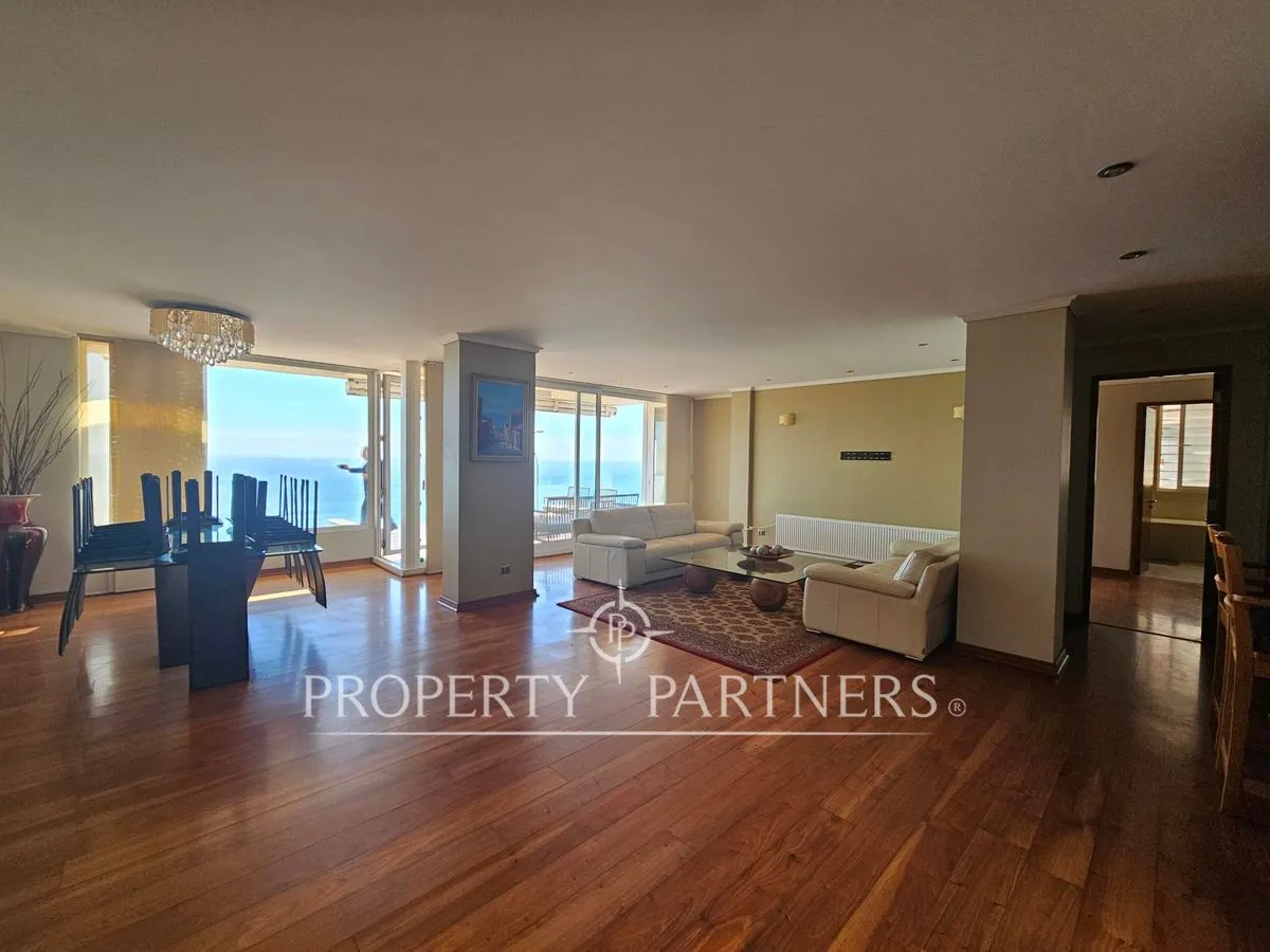 Imagen 5 de 30 de Gran Departamento Con Vista Despejada Al Mar En Ex...