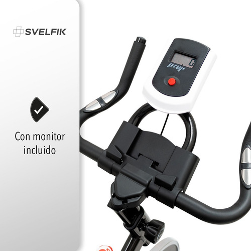 Imagen 4 de 5 de Bicicleta Para Ejercicio Spining Fija Estática 6kg Ms