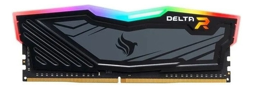 Memória RAM T-Force Delta RGB color preto  8GB 1 Team Group TF3D48G3000HC16C01