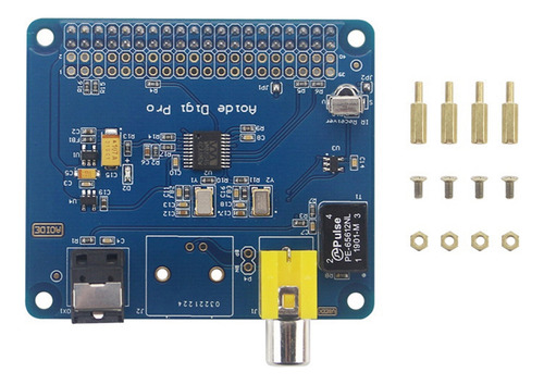 Tarjeta De Sonido Digital Hifi Digi+, Fibra Óptica Coaxial I