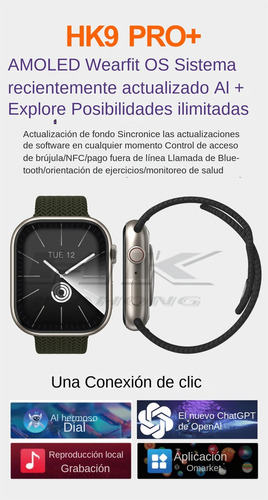 Hk9 Pro + 2gb Rom 2.02 Amoled Screen Chatgpt Ai Local Music