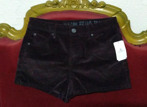 Short De Mujer -volcom Brand  Jeans - Talla 5