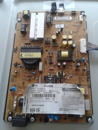 Fuente De LG   Eax64905701 (2. 3)  Modelo 47la6950 