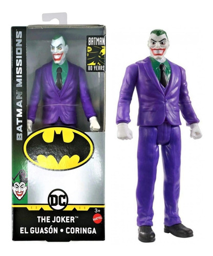 The Joker Missions Figura Dc Batman 80th Years 6 PuLG