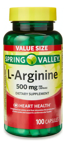 L Arginina Premium 100 Capsulas 500mg  Eg L24 Sabor Nd
