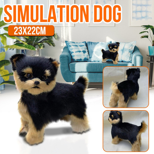 Animal De Simulación U Plush Toys Dog Yorkshire, Modelos Ch