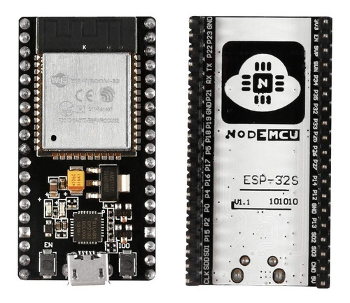 Imagen 2 de 3 de Nodemcu Esp32 Wifi + Bluetooth 4.2 Iot Wroom Esp32s Arduino