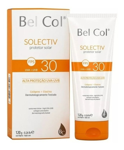 Protetor Solectiv Bel Col Fps30 Colágeno + Elastina 120g