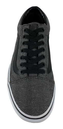 Tenis Vans Old Skool Gris Con Negro Vn0a38g1u4j Look Trendy