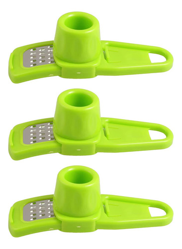 Ch Mini Molinillo De Ajo Manual De 3 Piezas, Prensa De Ajo,