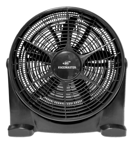 Turbo Ventilador Kacemaster - 16 - 3 Vel - 5 Aspas - 60w Color de la estructura Negro Color de las aspas Negro Diámetro 16 " Frecuencia 50 Hz/60 Hz Material de las aspas Plástico