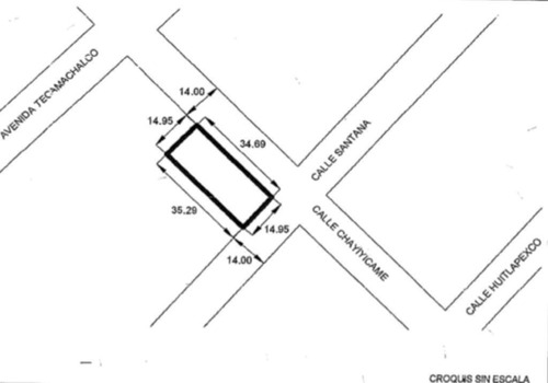 Imagen 14 de 14 de Terreno En Venta/renta, San Miguel Tecamachalco. Naucalpan.
