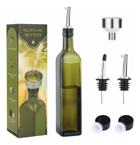 Aozita Dispensador De Botellas De Aceite De Oliva De Vidrio.