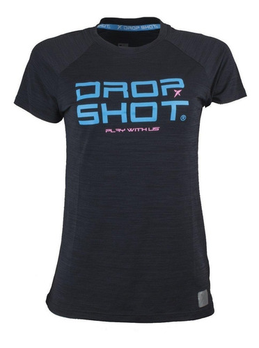 Camiseta Feminina Drop Shot Blusa Manga Curta Beach Tennis