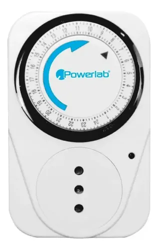Powerlab Modelml4818 Temporizador Programable Powerlab 24hrs 2300w 220v Mlab | Cuotas sin ...