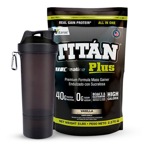 Titan Plus Proteina 5lb Volumen - Unidad a $122000