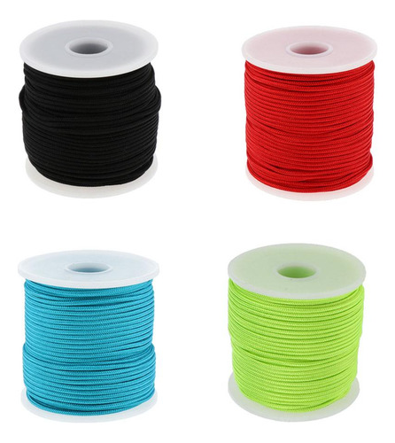 1 De Cadena De Pesca Nylón Multiusos De Azul 2 Mm X 50 M