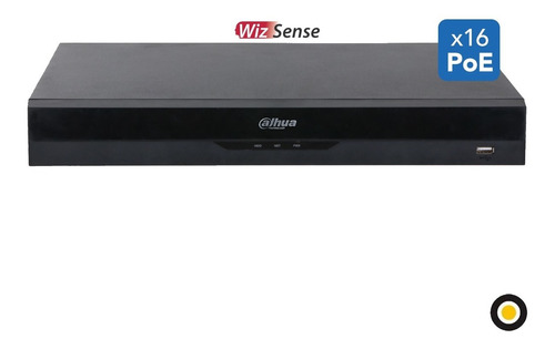 Nvr 16ch Dahua Wizsense 16 Poe, H.265+ Rostro Nvr2216-16p-i2