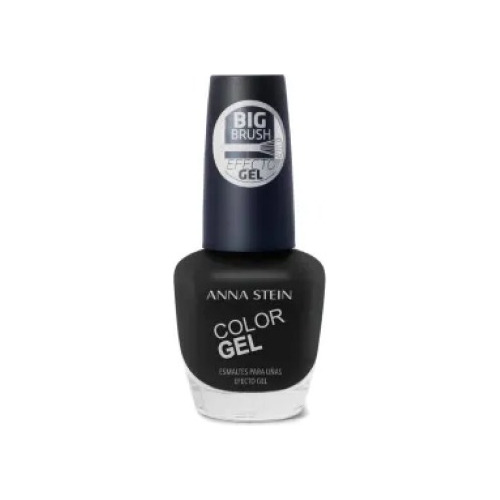 Esmalte Anna Stein Color Gel 10 Negro