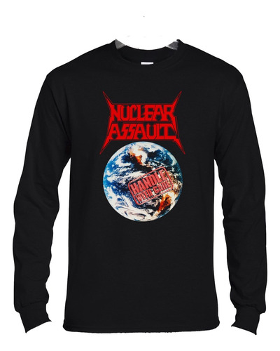 Polera Ml Nuclear Assault Handle With Care Metal Abominatron