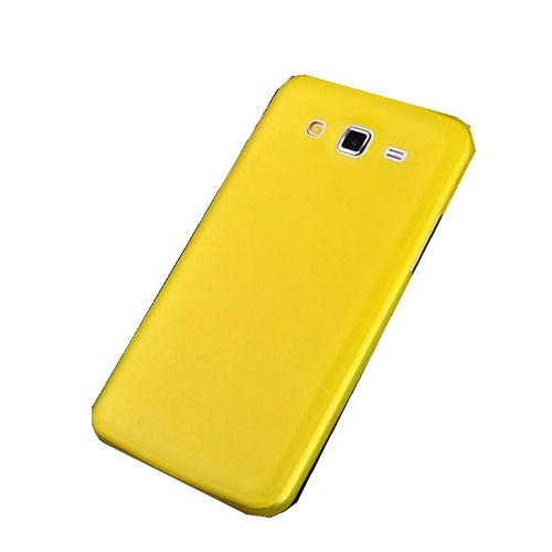 Funda Protectora Amarilla Para Samsung Galaxy Grand 2