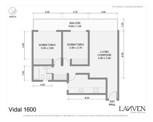 Venta Departamento 3 Ambientes - Belgrano