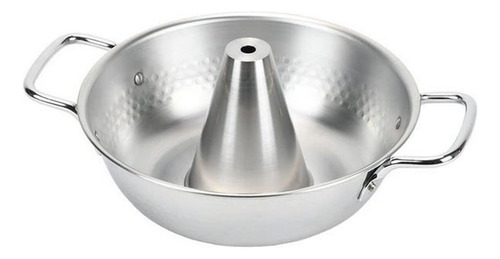 Olla Shabu Shabu Japanbargain Acero Inoxidable 26 Cm Hotpot Plateado