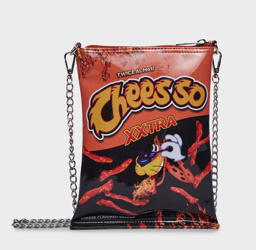 Bolsa Crossbody O De Mano De Forma De Cheetos