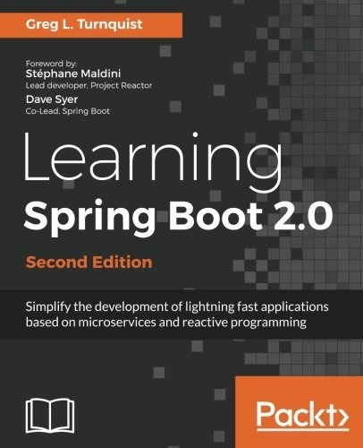 Learning Spring Boot 2.0 - Second Edition: Simplif..., De Greg L. Turnquist. Editorial Packt Publishing - S Account En Inglés