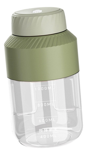 Vaso De Batidora Portátil Usb, Exprimidor Tapa Única Verde