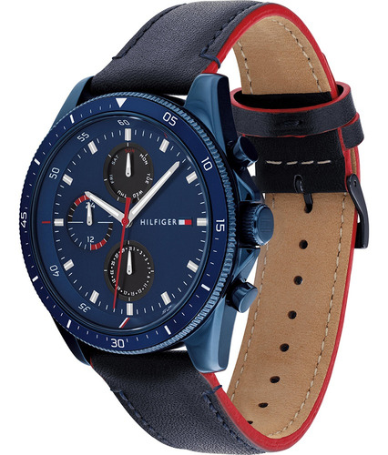 Reloj Tommy Hilfiger Parker 1791839 De Acero Inox. P/hombre