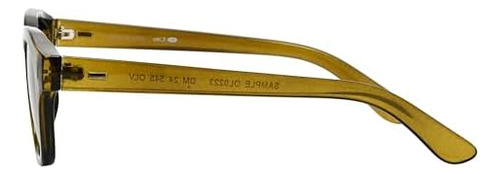 Dockers Gafas De Sol Colton Para Hombre Geo, Oliva, 47 Mm