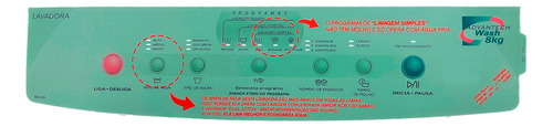 Painel Decorativo Lava Louça Brastemp Bwf08