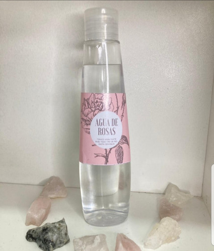 Agua De Rosa Organica 60 Ml 100% Natural Antiinflamatoria.