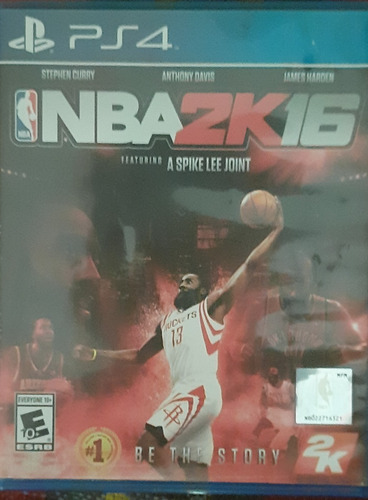 Nba 2k16 Ps4 Físico Usado.