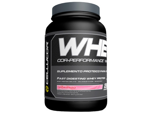 Whey Cor Performance 900g Chocolate Cellucor Ganho De Massa