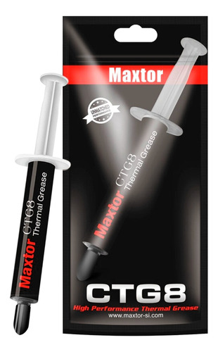 Pasta Termica Maxtor 4gr (ctg8) Certificada X 10 Und (caja)
