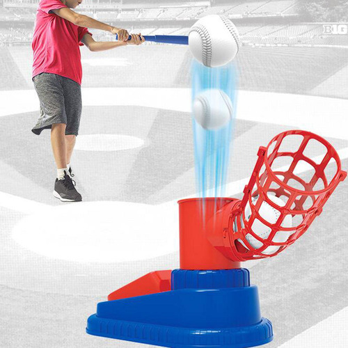Máquina Lanzadora De Béisbol Para Niños Máquina De Rojo