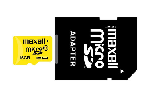 Tarjeta Memoria Micro Sd Sd 16gb Maxell Clase 10 Original
