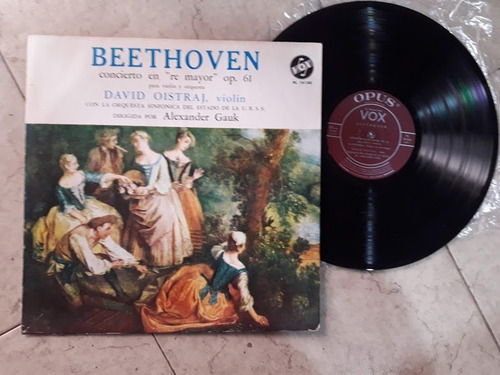  Beethoven  Concierto En Re Mayor Op 61 Vinilo -  