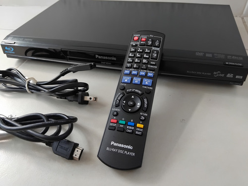 Blu Ray Dvd Player Panasonic Preto (Usado)