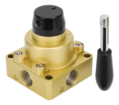 Válvula Manual De 3 Posiciones Y 4 Vías, Control De Aire Neu